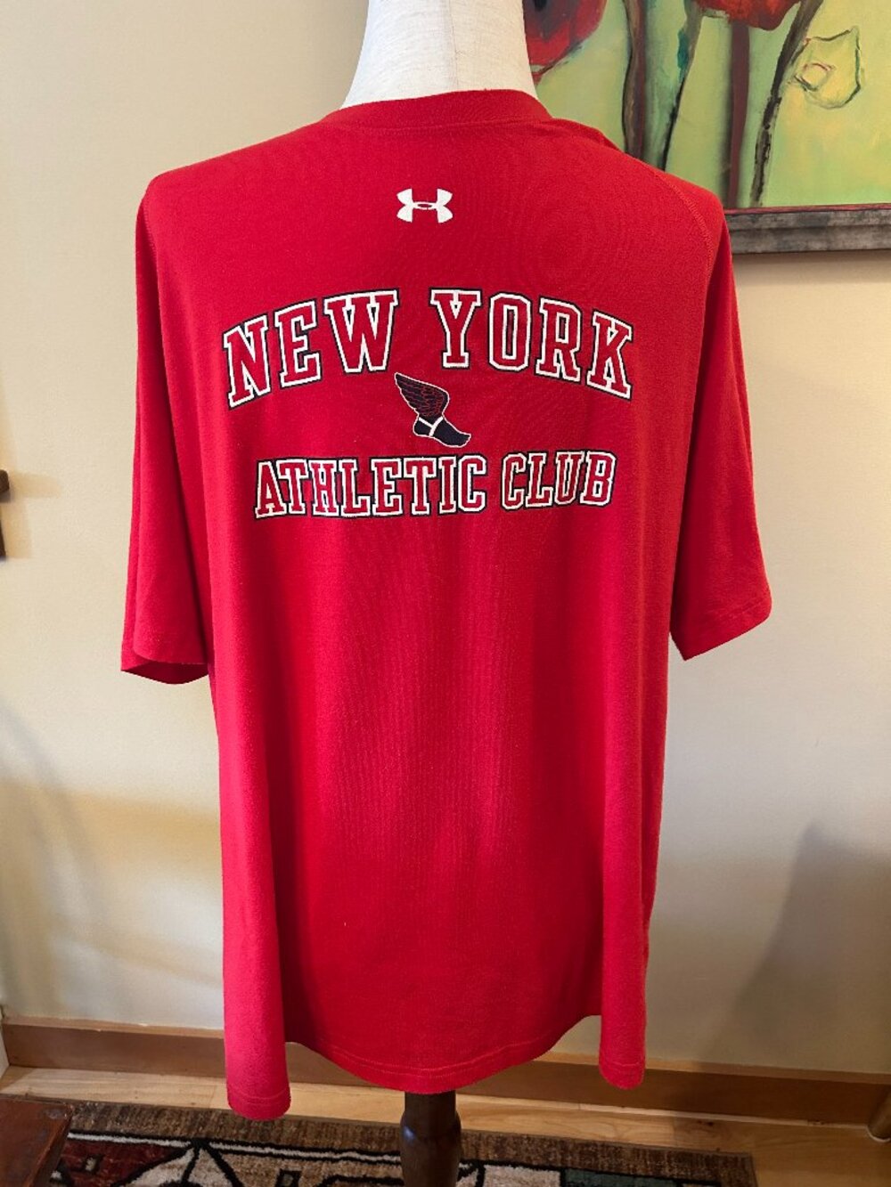 Vintage New York Athletic Club Tshirt Size L Underarmour